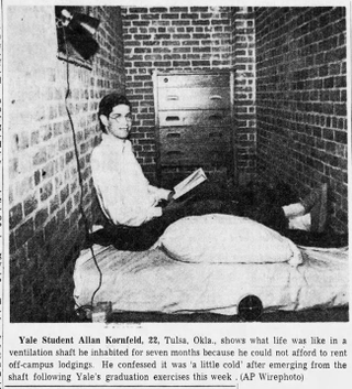 Illustration for article titled El estudiante de Yale que vivió en secreto en un conducto de ventilación porque no podía pagar el alquiler